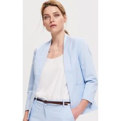 Taliowany żakiet - Niebieski. Marynarki i żakiety Reserved. Za 139.99 zł.