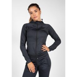 Bluza fitness damska Gorilla Wear Vici Jacket. Brązowe bluzy GORILLA WEAR, xs, bez wzorów, bez kaptura. Za 282.00 zł.