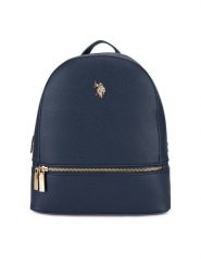 U.S. Polo Assn. Plecak BIUXT6310WVP Granatowy. Niebieskie plecaki U.S. Polo Assn., bez wzorów, z tworzywa sztucznego. Za 279.99 zł.