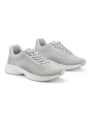 Inselhauptstadt Sneakersy w kolorze szarym rozmiar: 40. Szare trampki Inselhauptstadt, bez wzorów, z materiału, bez zapięcia. Za 66.00 zł.