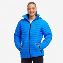 Kurtka Płaszcz puchowa sportowa dwuczęściowa Funkita Unisex Puff Daddy. Niebieskie płaszcze FUNKITA, l, bez wzorów, z puchu, bez kaptura. Za 779.99 zł.