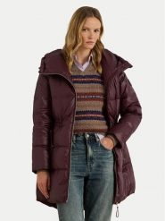 LAUREN RALPH LAUREN Płaszcz zimowy 297P04101002 Bordowy Regular Fit. Czerwone płaszcze Lauren Ralph Lauren, na zimę, s, bez wzorów, z syntetyku, bez kaptura. Za 1,499.00 zł.
