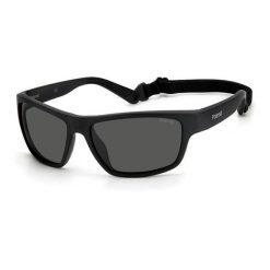 Okulary Przeciwsłoneczne Polaroid PLD 7037/S. Czarne okulary przeciwsłoneczne Polaroid, bez wzorów, sportowe. Za 299.00 zł.