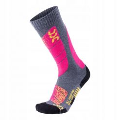 Skarpety narciarskie damskie UYN All Mountain Ski Socks. Brązowe skarpety Uyn, bez wzorów. Za 89.00 zł.