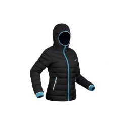 Kurtka narciarska SKI-P JKT 500 WARM damska. Szare kurtki narciarskie WED'ZE, m, bez wzorów, z materiału, bez kaptura, narciarskie. W wyprzedaży za 189.99 zł.