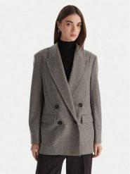 PINKO Marynarka Amora Giacca 106099 A2ZU Szary Regular Fit. Szare marynarki i żakiety Pinko, bez wzorów, z syntetyku. Za 2,099.00 zł.