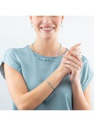 COEUR DE LION Bransoletka z elementami ozdobnymi rozmiar: onesize. Niebieskie bransoletki COEUR DE LION, z agatem, szklane. Za 130.99 zł.