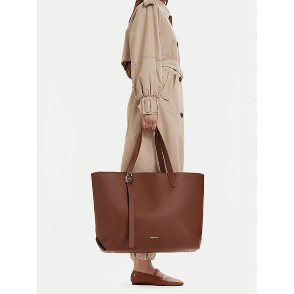 Torebka GINO ROSSI. Brązowe shopper Gino Rossi, bez wzorów, bez dodatków. Za 329.99 zł.