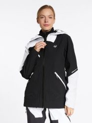 Ziener Kurtka funkcyjna "Naie" w kolorze czarno-białym rozmiar: 42. Białe kurtki sportowe Ziener, s, bez wzorów, z materiału, bez kaptura, outdoorowe. Za 325.79 zł.