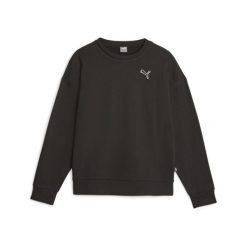 Bluza sportowa damska PUMA BETTER ESSENTIALS. Czarne bluzy Puma, s, bez wzorów, bez kaptura. Za 229.30 zł.