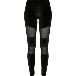 Legginsy Damskie Tech Velvet Mesh. Czarne legginsy Urban Classics, xl, bez wzorów, z meshu. Za 80.99 zł.