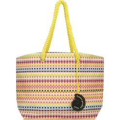 Torebka w kolorze żółtym ze wzorem - (S)51 x (W)33 x (G)15 cm. Żółte torby na ramię Kazar, Wittchen, bez wzorów, z materiału, na ramię, bez dodatków. W wyprzedaży za 69.95 zł.