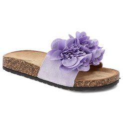Fioletowe Klapki Seastar Blue Modne Obuwie Damskie Na Lato. Fioletowe klapki Seastar Blue, bez wzorów, bez obcasa. Za 79.99 zł.