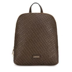 Plecak Lasocki. Brązowe plecaki Lasocki, bez wzorów. Za 219.99 zł.