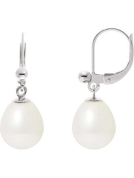 Pearline Srebrne kolczyki z perłami rozmiar: onesize. Szare kolczyki Pearline, z perłą, srebrne. Za 196.95 zł.