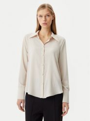 Rinascimento Koszula CFC0122916003 Beżowy Regular Fit. Brązowe koszule Rinascimento, s, bez wzorów, z syntetyku, bez kołnierzyka, bez ramiączek. Za 139.99 zł.