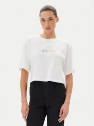 Calvin Klein Underwear T-Shirt LV00QS7470 Biały Boxy Fit. Białe t-shirty Calvin Klein Underwear, xl, bez wzorów, z bawełny, bez kołnierzyka, bez ramiączek. Za 99.99 zł.
