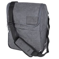 Torba miejska Glenbury. Szare torby na ramię NORCO, z aplikacjami, sportowe, na ramię, bez dodatków. Za 419.90 zł.