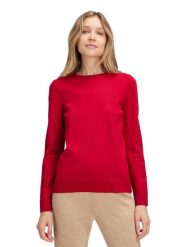 Betty Barclay Sweter w kolorze czerwonym rozmiar: 44. Czerwone swetry Betty Barclay, bez wzorów, bez ramiączek. Za 99.95 zł.