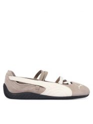 Puma Baleriny Speedcat Ballet SD Wns 401287 20 Szary. Szare baleriny Puma, bez wzorów, ze skóry, bez obcasa. Za 399.99 zł.