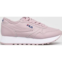 Fila - Buty Orbit Zeppa. Fioletowe obuwie sportowe Fila, z materiału, bez zapięcia. W wyprzedaży za 289.90 zł.