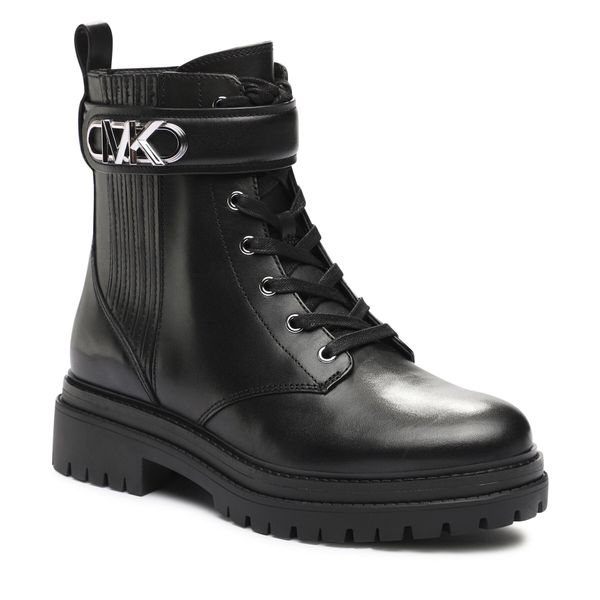 Trzewiki MICHAEL Michael Kors. Czarne botki MICHAEL Michael Kors, bez wzorów, bez obcasa, na płaskiej podeszwie, bez zapięcia. Za 1,649.00 zł.