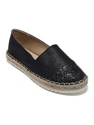 Sixth Sens Espadryle w kolorze czarnym rozmiar: 36. Czarne espadryle Sixth Sens, bez wzorów, bez obcasa, bez zapięcia. Za 48.39 zł.