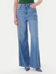Lee Jeansy Stella 112371455 Niebieski Wide Leg. Niebieskie jeansy Lee, bez wzorów. Za 379.99 zł.