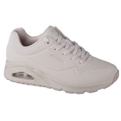 Buty sportowe Sneakersy damskie, Skechers Uno-Stand on Air. Białe obuwie sportowe Skechers, z materiału, bez zapięcia, trekkingowe, Skechers Sport. Za 349.99 zł.