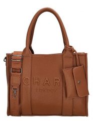Charm Torebka "Serie Bond" w kolorze jasnobrązowym - 34 x 27 x 15 cm rozmiar: onesize. Brązowe torby na ramię Charm, bez wzorów, z materiału, na ramię, bez dodatków. Za 108.99 zł.