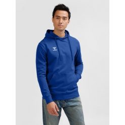 Bluza hmlGO 2.0 HOODIE. Niebieskie bluzy Hummel, m, bez wzorów, bez kaptura. Za 230.50 zł.
