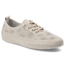 Półbuty damskie S.Barski, ze skóry naturalnej perforowana cholewka sznurowanie lekka elastyczna podeszwa wygodne casual, beżowe, LR61-7083. Brązowe sukienki S.BARSKI, na co dzień, l, bez wzorów, ze skóry, casualowe, bez kołnierzyka, bez ramiączek, dopasowane. Za 179.00 zł.