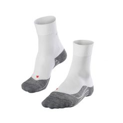 Skarpetki damskie Falke RU4. Białe skarpety Falke, bez wzorów, z materiału. Za 279.99 zł.