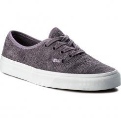 Tenisówki VANS - Authentic VN0A38EMQ8S (Hairy Suede) Purple Sage. Fioletowe trampki Vans, bez wzorów, z gumy, bez zapięcia. W wyprzedaży za 229.00 zł.