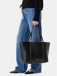 GINO ROSSI Torebka CEO-YANAY Czarny. Czarne shopper Gino Rossi, bez wzorów, z materiału, bez dodatków. Za 279.99 zł.