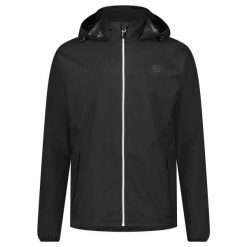 Kombinezon przeciwdeszczowy Agu Go Essential. Czarne kurtki sportowe AGU, bez wzorów, bez kaptura, rowerowe. Za 596.00 zł.