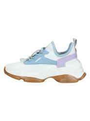 Steve Madden Sneakersy w kolorze biało-lawendowym rozmiar: 41. Białe trampki Steve Madden, bez wzorów, z materiału, bez zapięcia. Za 261.45 zł.