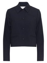 MOSS COPENHAGEN Kurtka koszulowa "Wilder" w kolorze granatowym rozmiar: S. Niebieskie kurtki Moss Copenhagen, s, bez wzorów, bez kaptura. Za 260.99 zł.