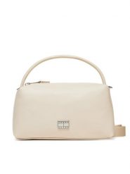 Tommy Jeans Torebka Tjw American Cool Shoulder Bag AW0AW17531 Beżowy. Brązowe torebki klasyczne Tommy Jeans, bez wzorów, z jeansu, bez dodatków. Za 429.99 zł.