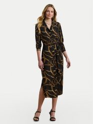 LAUREN RALPH LAUREN Sukienka koszulowa 200978812001 Czarny Straight Fit. Czarne sukienki Lauren Ralph Lauren, bez wzorów, z syntetyku, bez kołnierzyka, bez ramiączek, koszulowe. Za 1,299.00 zł.