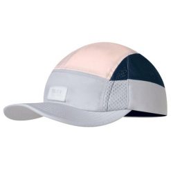 Czapka z daszkiem Damska Buff 5 Panel Go Cap. Szare czapki Buff, bez wzorów, z elastanu. W wyprzedaży za 118.93 zł.