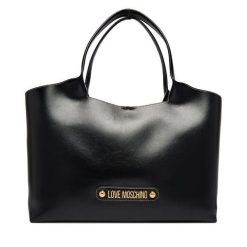 Torebka LOVE MOSCHINO. Czarne shopper Love Moschino, bez wzorów, bez dodatków. Za 939.99 zł.