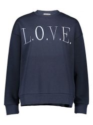 Sublevel Bluza w kolorze granatowym rozmiar: XL. Niebieskie bluzy Sublevel, xl, bez wzorów, bez kaptura. Za 70.57 zł.