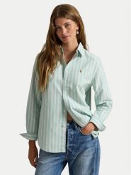 Polo Ralph Lauren Koszula 211970739500 Zielony Relaxed Fit. Zielone koszule Polo Ralph Lauren, l, bez wzorów, z bawełny, bez kołnierzyka, bez ramiączek. Za 729.99 zł.