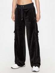 Juicy Couture Spodnie dresowe Audree JCWBJ23334 Czarny Loose Fit. Czarne spodnie dresowe Juicy Couture, m, bez wzorów, z dresówki. Za 309.99 zł.