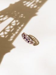 DIAMOND & CO Złoty pierścionek z diamentami rozmiar: 56. Różowe pierścionki Diamond & Co, z diamentem, złote. Za 1,565.99 zł.