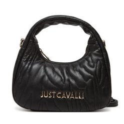 Torebka Just Cavalli. Czarne torebki klasyczne Just Cavalli, bez wzorów, bez dodatków. Za 449.99 zł.