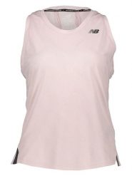 New Balance Top funkcyjny w kolorze jasnoróżowym rozmiar: XS. Różowe koszulki sportowe New Balance, bez wzorów, z materiału, bez ramiączek. Za 96.60 zł.