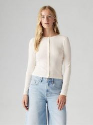 Levi's Kardigan w kolorze kremowym rozmiar: S. Brązowe kardigany Levi's®, s, bez wzorów. Za 101.23 zł.