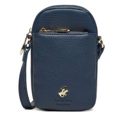 Torebka Beverly Hills Polo Club. Niebieskie listonoszki Beverly Hills Polo Club, bez wzorów, bez dodatków. Za 99.99 zł.